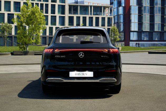 Mercedes-Benz EQS SUV Rear view Image