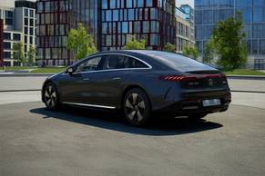 Mercedes-Benz EQS Rear Left View Image