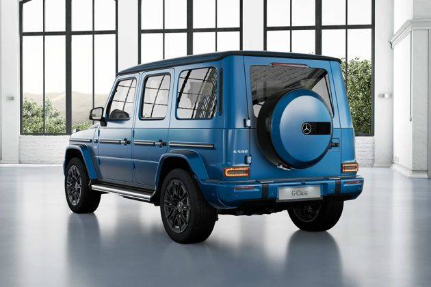 Mercedes-Benz G-Class Electric Rear Left View Image