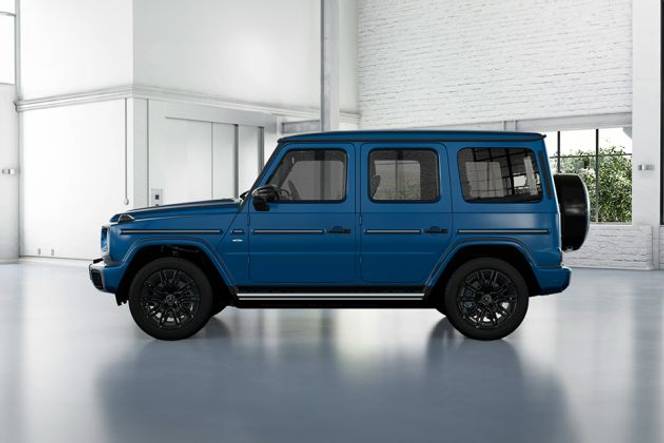 Mercedes-Benz G-Class Electric Side View (Left)  Image