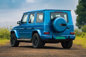 Mercedes-Benz G-Class Electric Rear Left View Image