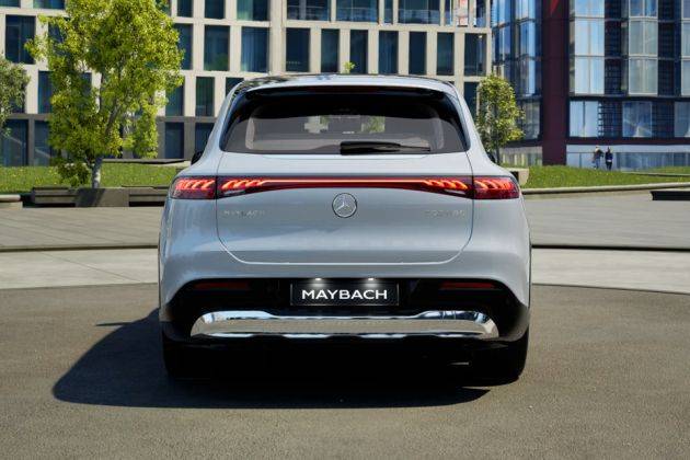 Mercedes-Benz Maybach EQS SUV Rear view Image