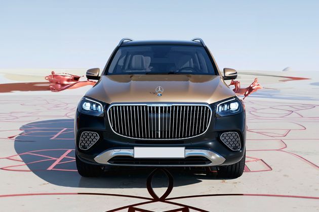 Mercedes-Benz Maybach GLS Front View Image