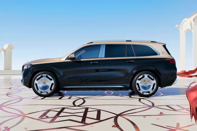 Mercedes-Benz Maybach GLS Side View (Left)  Image