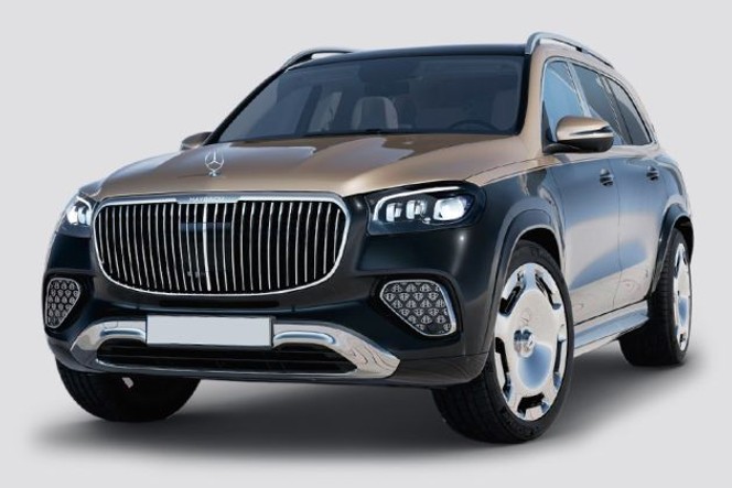 Mercedes-Benz Maybach GLS Front Left Side Image Mercedes-Benz Maybach GLS Front Left Side Image