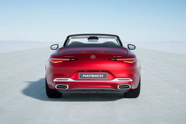 Mercedes-Benz Maybach SL 680 Rear view Image