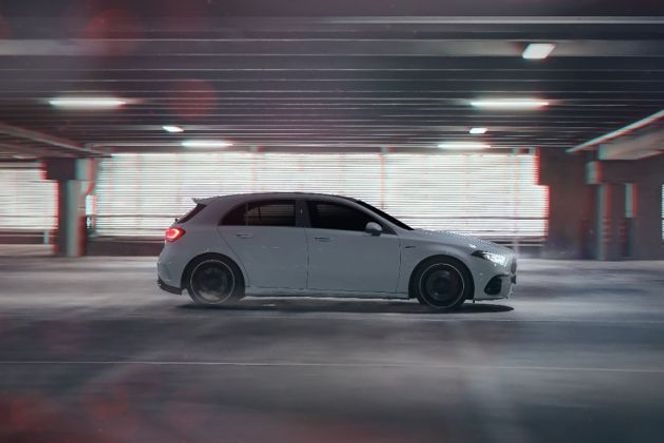 Mercedes-Benz AMG A 45 S 2021-2023 Exterior Image Mercedes-Benz AMG A 45 S 2021-2023 Exterior Image