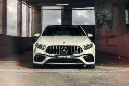 Mercedes-Benz AMG A 45 S 2021-2023 Front View Image