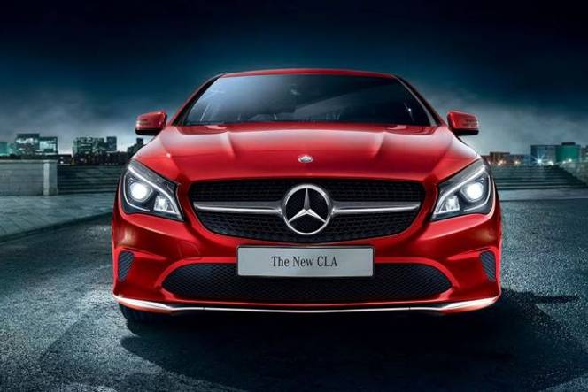 Mercedes-Benz CLA Front View Image