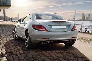 Mercedes-Benz SLC Rear Left View Image