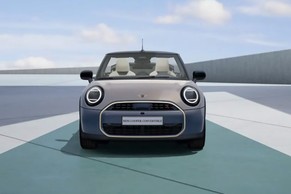 Mini Cooper Convertible Front View Image