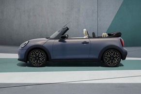 Mini Cooper Convertible Side View (Left)  Image