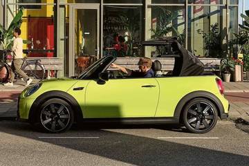 Mini Cooper Convertible Side View (Left)  Image