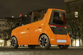 PMV EaS E Rear Left View Image
