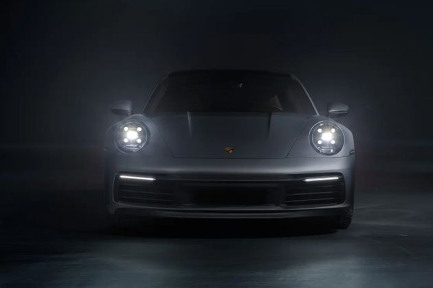 Porsche 911 Front View Image