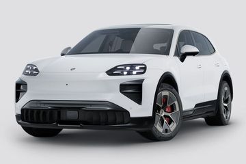 Porsche Cayenne Electric Front Left Side Image