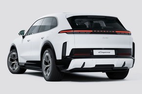 Porsche Cayenne Electric Rear Left View Image