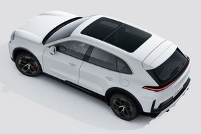 Porsche Cayenne Electric Top View Image