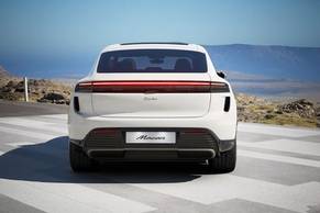 Porsche Macan EV Rear view Image