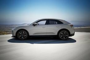 Porsche Macan EV Side View (Left)  Image