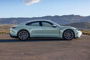 Porsche Taycan Side View (Right)  Image