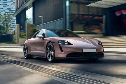 Porsche Taycan 2021-2024 Front Left Side Image