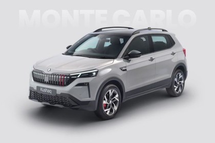 സ്കോഡ കുഷാഖ് മുന്നിൽ left side image