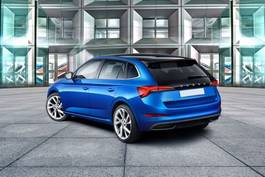 Skoda Scala Rear Left View Image