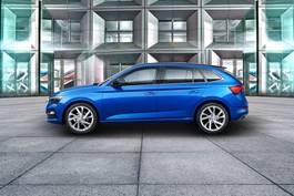 Skoda Scala Side View (Left)  Image