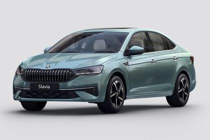 Skoda Slavia Front Left Side Image Skoda Slavia Front Left Side Image