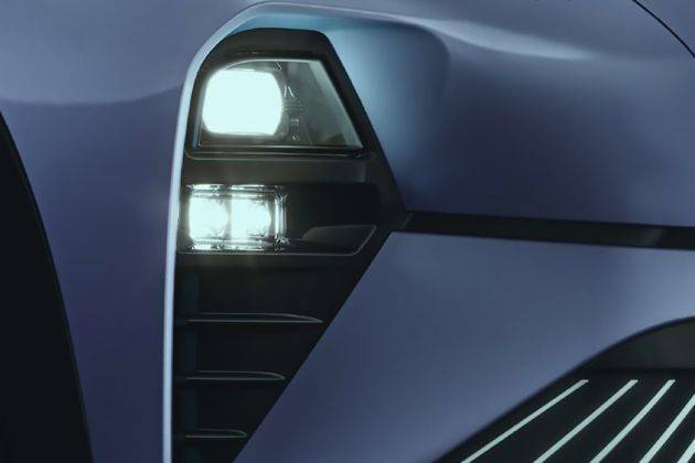 Tata Curvv EV Front Fog Lamp Image