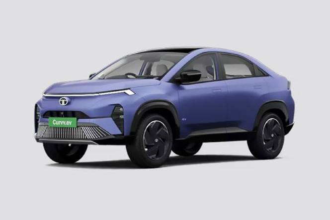 Tata Curvv EV Front Left Side Image