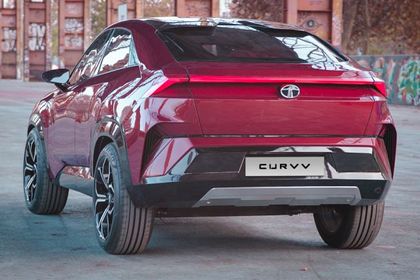 Tata Curvv Rear Left View Image