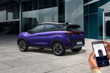 Tata Nexon Rear Left View Image