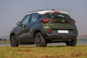Tata Punch Rear Left View Image