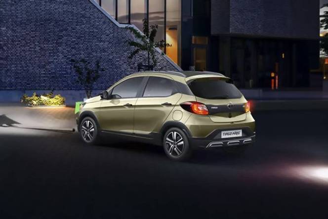 Tata Tiago NRG Rear Left View Image