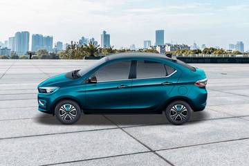 Tata Tigor EV 2021-2022 Side View (Left)  Image