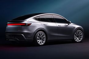 ಟೆಸ್ಲಾ ಮಾದರಿ ವೈ ಹಿಂಭಾಗ right side image Tesla Model Y Rear Right Side Image