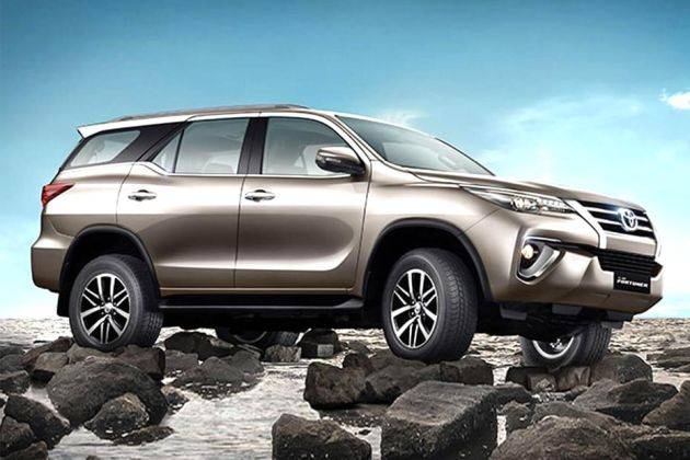 Toyota Fortuner Sunroof 2019