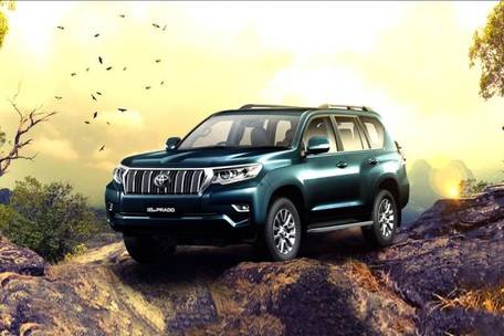 Toyota Land Cruiser Prado Front Left Side Image