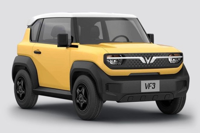 VinFast VF3 Front Left Side Image VinFast VF3 Front Left Side Image