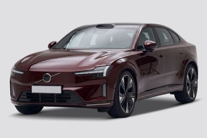 Volvo ES90 Front Left Side Image Volvo ES90 Front Left Side Image