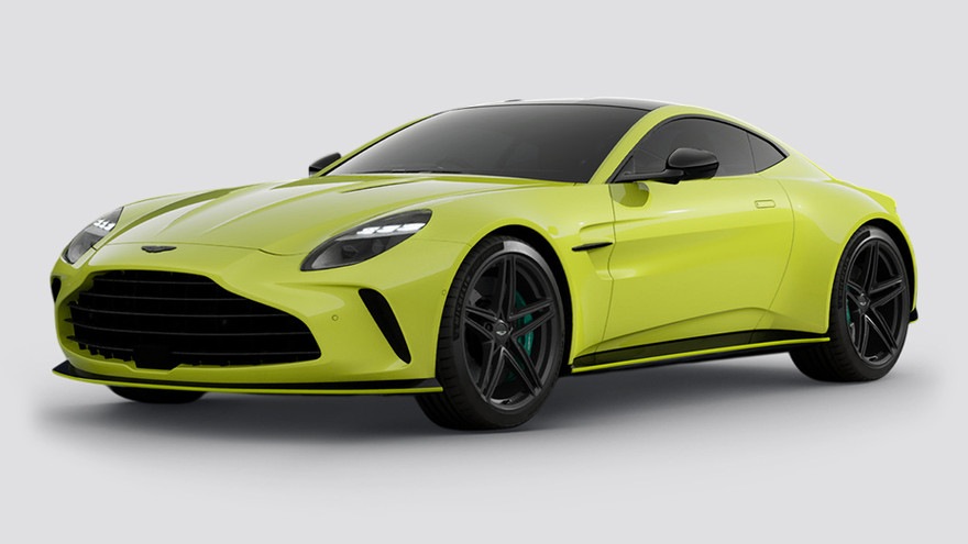 ఆస్టన్ మార్టిన్ వాంటేజ్ ముందు ఎడమ క్వార్టర్ వ్యూ