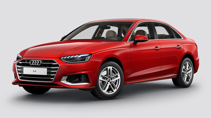 ఆడి ఏ4 ముందు ఎడమ క్వార్టర్ వ్యూ