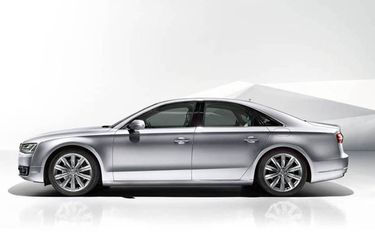 Audi A8 2014-2019 Side View (Left)  Image