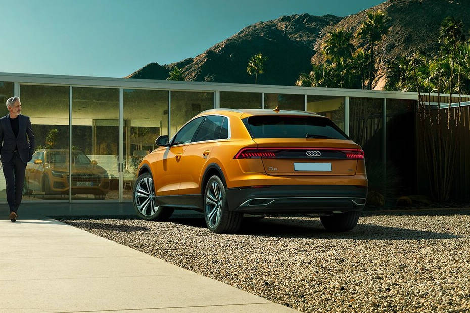 Audi Q8 Rear Left View