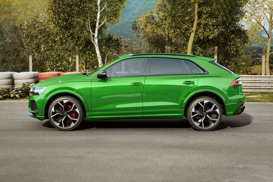 Audi RS Q8 Side View (Left) 