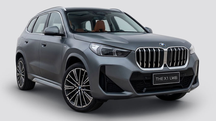 BMW X1 LWB Front Right Quarter View BMW X1 LWB Front Right Quarter View
