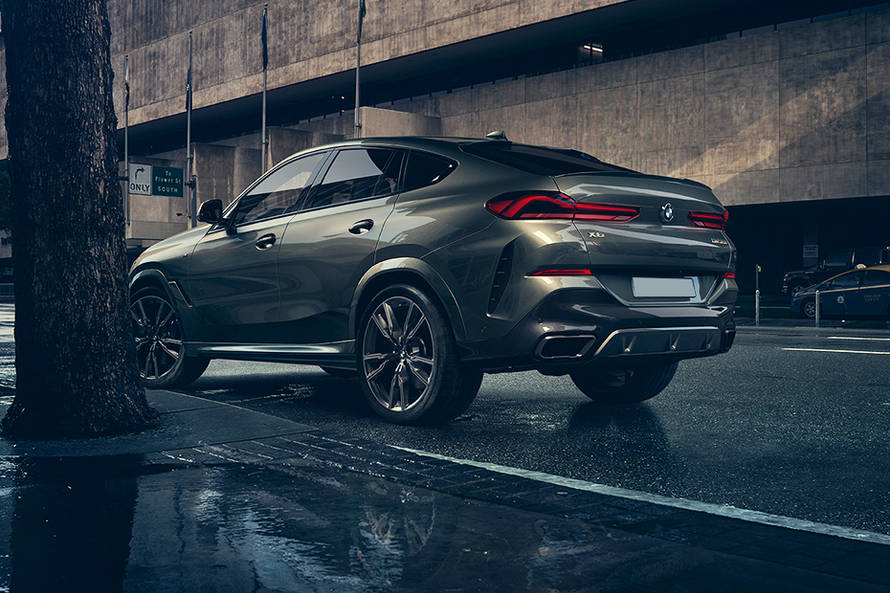 BMW X6 Rear Left View