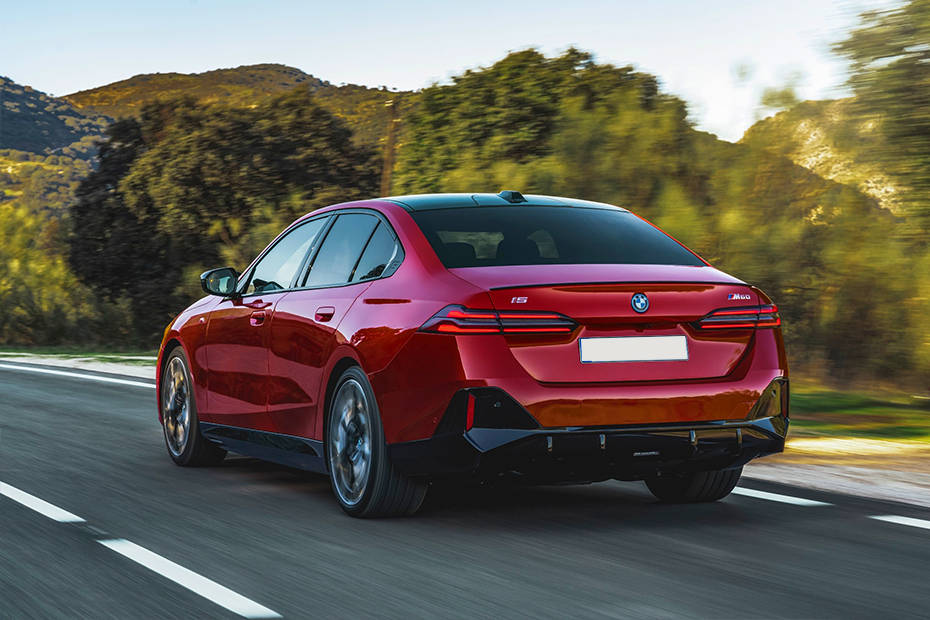 BMW i5 Rear Left View